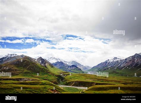 Mountains in Alaska Stock Photo - Alamy