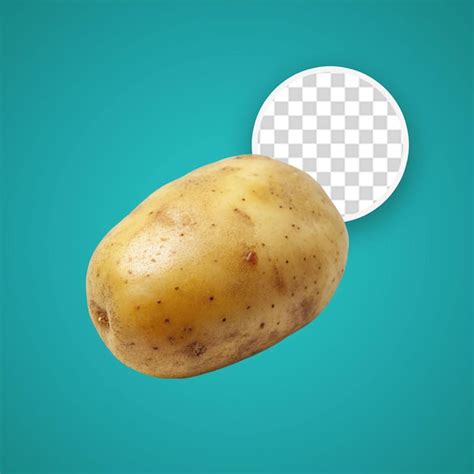 Premium PSD | Potato vegetables isolated