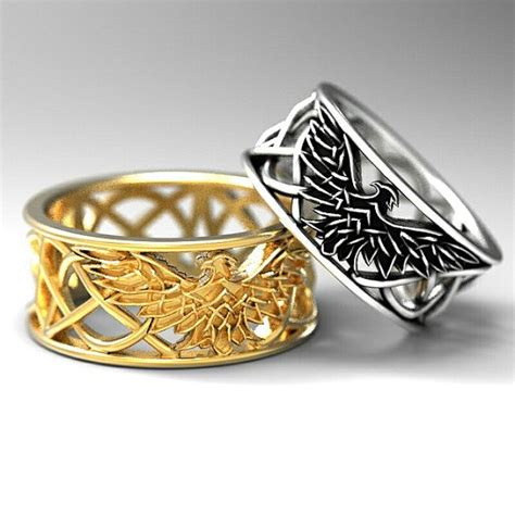 View Celtic Animal Rings by CelticEternity on Etsy | Celtic wedding ...