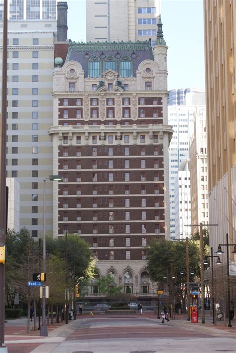 Adolphus Hotel's Original 1913 South Side Entrance - The Portal to ...