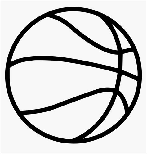 Basketball Clipart Black And White Png Pisc