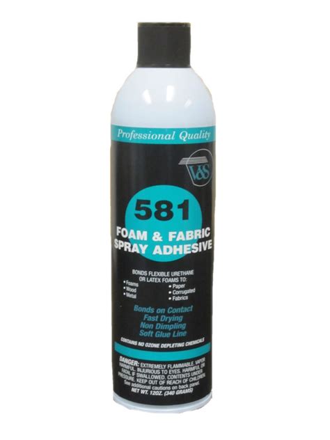 Foam & Fabric Spray Adhesive #581 12oz Can - GluePlace