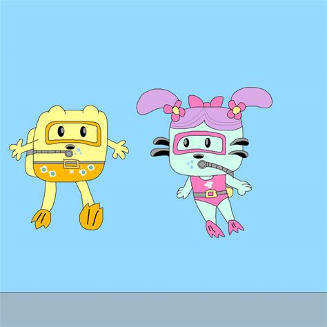 Wubbzy and Daizy by rocketspruggs on DeviantArt