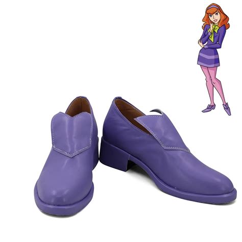 Scooby Doo Daphne Blake Cosplay Shoes Women Boots-in Shoes from Novelty & Special Use on ...