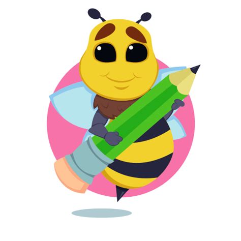 Bee Stickers - Free animals Stickers