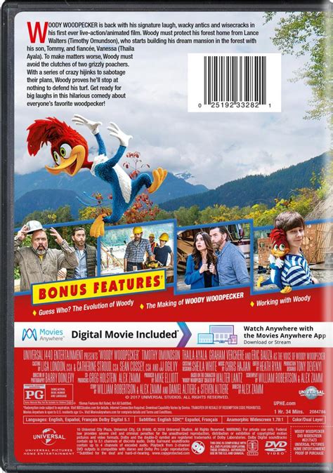 Woody.Woodpecker.2017-DVD.Cover-Back | Screen-Connections