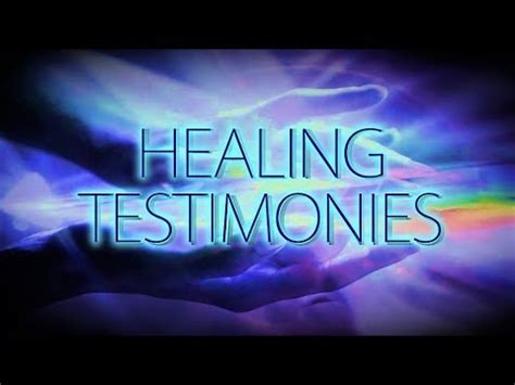 Faith Healing Testimonies || Healed By God - YouTube