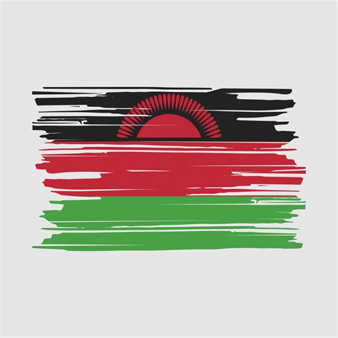 Malawi Flag Brush 20446211 Vector Art at Vecteezy