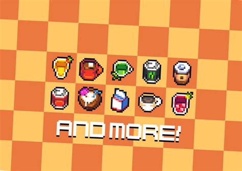 ArtStation - 445+ 16x16 Pixel Food Icons | Game Assets