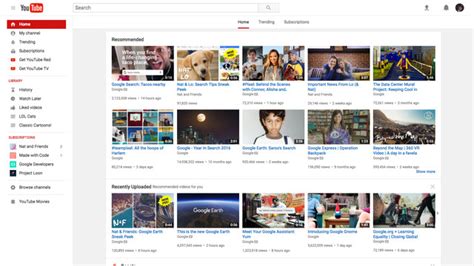 YouTube Material Design