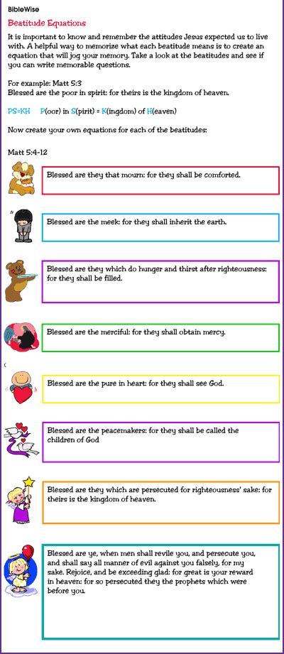 Beatitudes Explained For Kids | Kids Matttroy