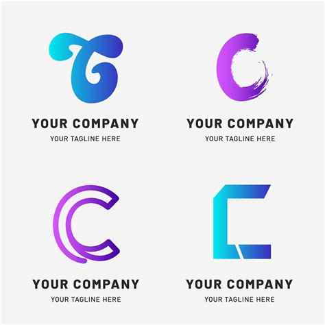 Creative Gradient C Logo Collection 3249924 Vector Art at Vecteezy