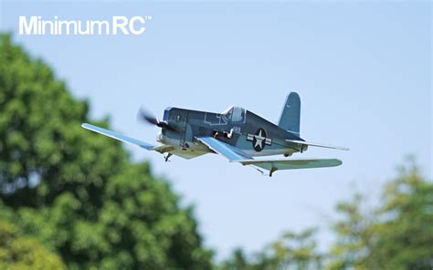 F4U Corsair 360mm profile scale micro 4CH RC aircraft kit