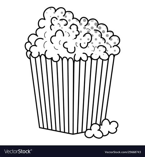 popcorn black and white clipart 10 free Cliparts | Download images on Clipground 2024