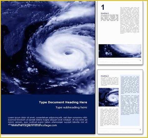 35 Hurricane Powerpoint Template Free | Heritagechristiancollege