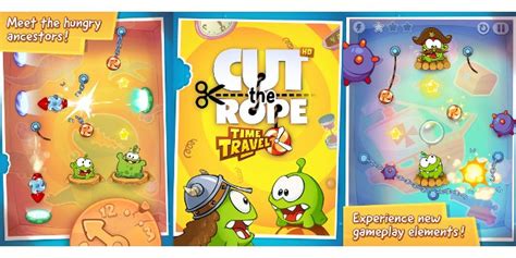 All New Cut the Rope: Time Travel - GeekDad