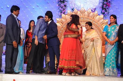 ACTRESS: Ram Charan Wedding Reception Photos