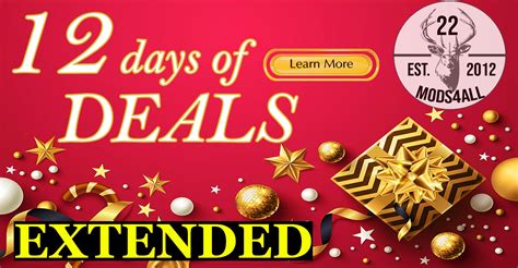 Holiday deal has been EXTENDED! Check out our 12 Days of Holiday Deals ...