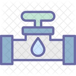 Faucet Icon - Download in Flat Style