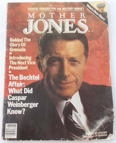 Mother Jones Magazine (June 1984) Cover Story: The Bechtel Affair ...