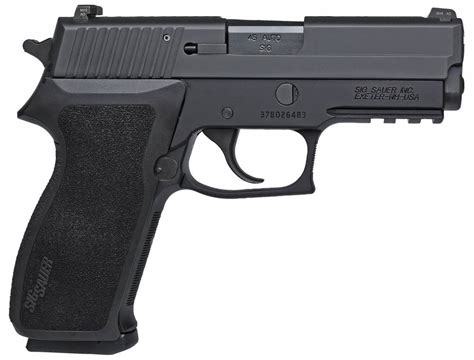 Sig Sauer 220R345BSSCA P220 Carry *CA Compliant 45 ACP Single/Double 3.90" 8+1 Black Polymer ...