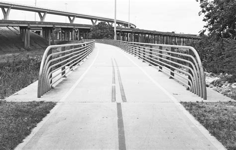 Former RR Bridge, Now Heights Bike Trail over White Oak Ba… | Flickr