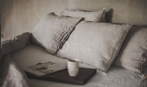 Natural Linen Bed Set Organic Stonewashed Pure Natural Linen Bedding Linen 100% Eco Linen Gift ...