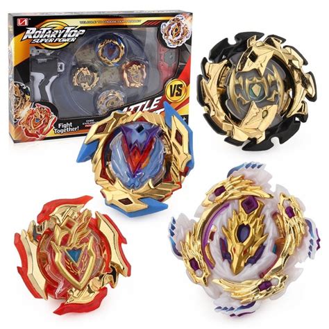 Film- & TV-Spielzeug 12X Beyblade Burst Starter Evolution Arena Launcher Grip Gyro Fight ...