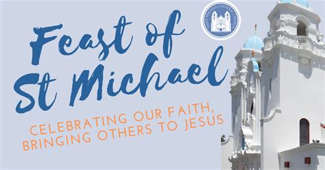 MONTH-LONG FEAST OF ST MICHAEL | St. Michael Catholic Church