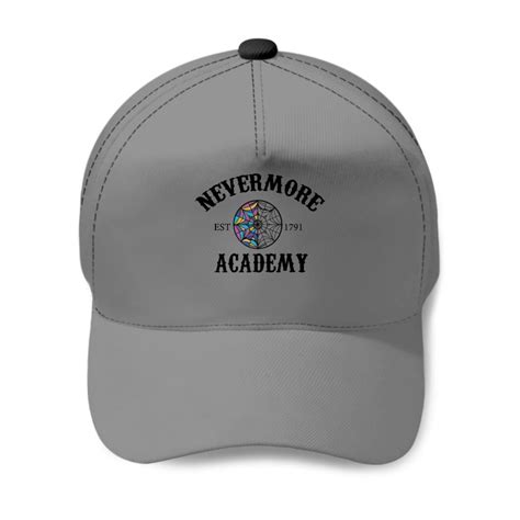 Nevermore Academy Kids Baseball Caps, Wednesday Addams Kids Baseball ...