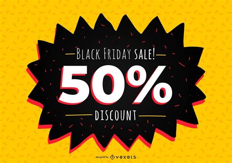 Black Friday Discount Banner Design Vector Download