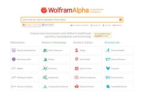 Wolfram Alpha | Features, Reviews, and Alternatives