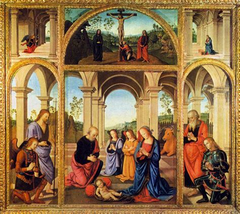 Polyptych Albani Torlonia by PERUGINO, Pietro