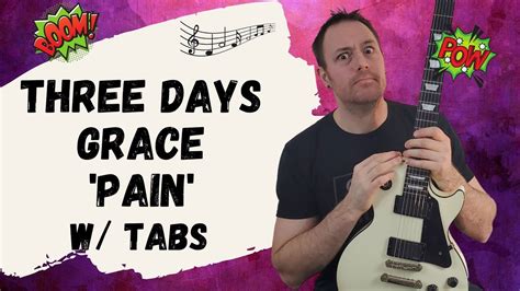 How To Play Pain By Three Days Grace Guitar Lesson + Tutorial - YouTube