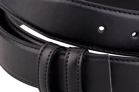 Buy Black Leather Belt Strap | LeatherBeltsOnline.com | Free Shipping