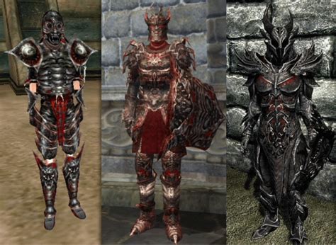 Which Daedric armor is your favorite? Why? : r/ElderScrolls