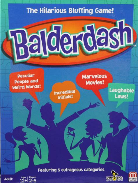 Balderdash Board Game - Team Toyboxes