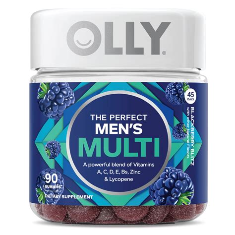 OLLY Women's Multivitamin Gummy, Health & Immune Support, Berry, 90 Ct - Walmart.com