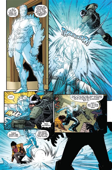 Marvel Previews New Iceman Comic Series - LaughingPlace.com