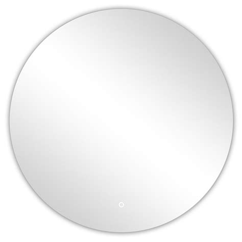 Mirrors | Plumbing World - Trendy 900mm LED Light Circle Mirror with ...