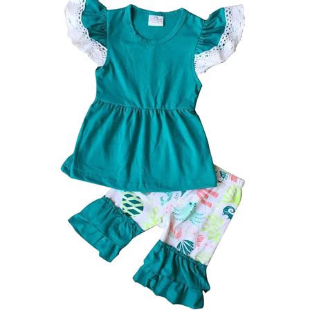 Boutique Children Clothing Boutique Outfits 100%cotton Fabric Kids ...