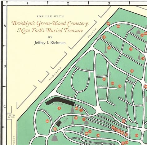 Green Wood Cemetery Map - Photos