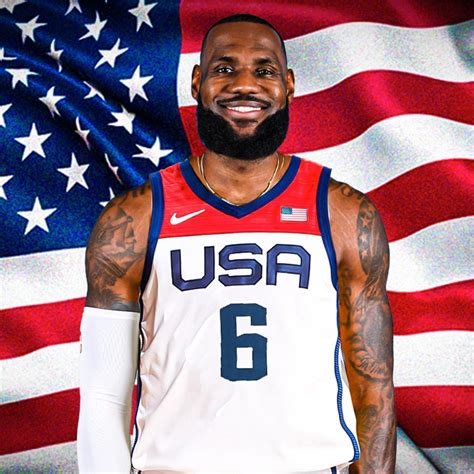 Lebron James Team Usa 2024 - Tyne Janella