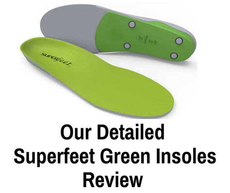 Superfeet Green Insoles Review - Train for a 5K.com