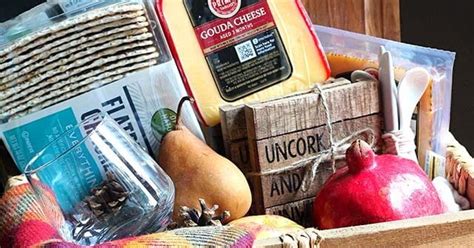 DIY Wine & Cheese Gift Basket | The Rising Spoon