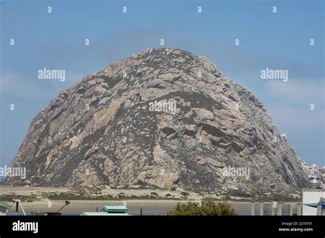 Morro Bay Rock Stock Photo - Alamy