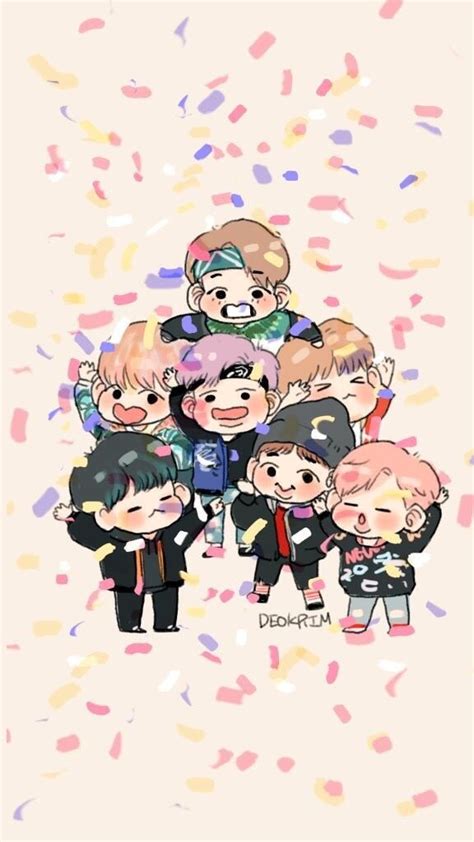 🔥 [19+] Chibi BTS Wallpapers | WallpaperSafari