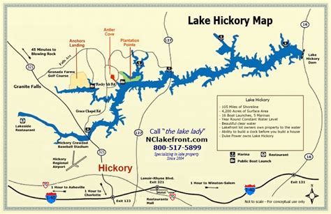 Lake Hickory, Granite Falls, North Carolina - Lake Info