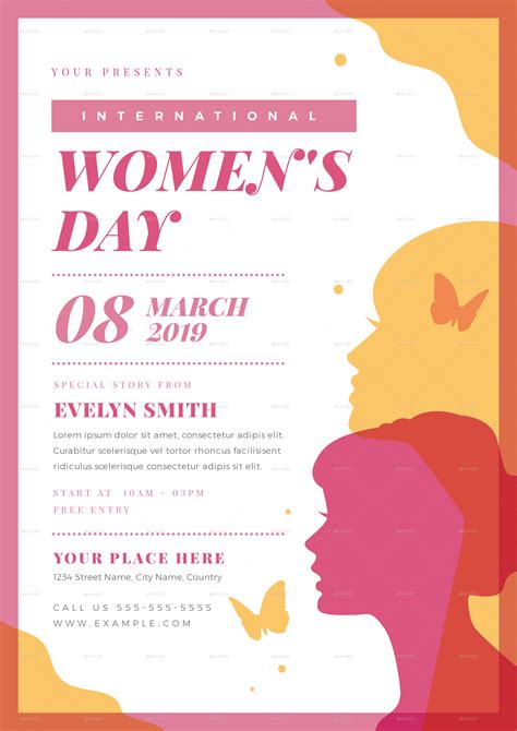 Womens Day Flyer 01, Print Templates | GraphicRiver