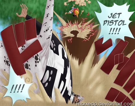 Luffy Jet Pistol - One Piece by MarxeDP on DeviantArt